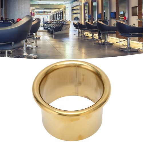 3 1 4 hair dryer holder inch curling iron 3 rubber 4 insert black hairdryer blow metal countertop grommet holders rings Salon and Spa Equipment (Gold)