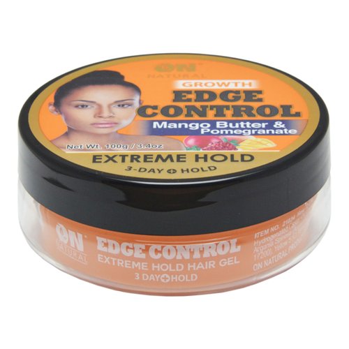 On Natural Edge Control Extreme Hold-Mango Butter and Pomegranate (3.4oz)