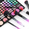 Beautiful Makeup Brushes, Make Up Brushes Set Transparent Handle for Blush Foundation Eye Shadow Kabuki Concealer Cosmetic Brushes Kits Red Black Makeup Tools
