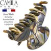 Camila Paris CP3061 French Hair Clip for Women, Handmade, Onyx, Small, Girls Hair Claw Clips Jaw, Durable Styling Hair Accessories for Women, Strong Hold No Slip Grip, Made in France