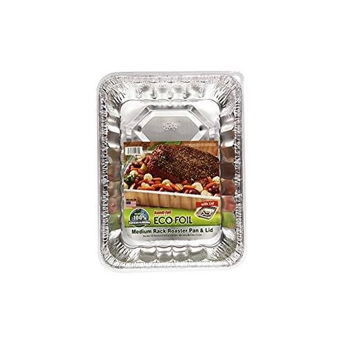 Handi-foil Cook-N-Carry Medium Rack Roaster Pan & Lid