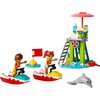 LEGO Friends Beach Water Scooter, Lifeguard Toy Building Set for Kids, Beach Toy Gift Idea for Girls and Boys Ages 5 Years and Up with 2 Mini Dolls and a Dolphin Toy Figure, 42623