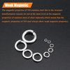 900 Pieces 304 Stainless Steel Spring Lock Washers for Screws Bolts, HELIFOUNER Lock Washers Assorted Kit, Stainless Steel Lock Washers, Lock Metal Washers (M2 M2.5 M3 M4 M5 M6 M8 M10 M12)