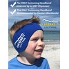 EAR BAND-IT Ultra Swimming Headband - Best Swimmer's Headband - Keep Water Out, Hold Earplugs in - Doctor Recommended - Secure Ear Plugs - Invented by ENT Physician - Medium (See Size Chart)