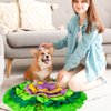 AWOOF Snuffle Mat for Dogs, Interactive Dog Puzzle Toy for Puppy Small Medium Dogs Enrichment Foraging Feeding Game Sniff Mat Toys, Mental Stimulation & Stress Relief