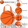 Shihanee Sport Party Favor Bags Ball Themed Party Goody Candy Bags Sport Game Treat Bags Baseball Football Basketball Soccer Non Woven Gift Bags Sport Theme Party Supplies (Basketball,50 Pcs)