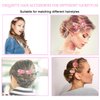 14pcs/set Flower Hair Clip, Girl Baby Hair Bows, Pink Hairlips Exquisite Hair Accessories for Infants Toddlers Teen Kids Gift (pink14pcs)