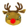 Rudolph Reindeer Santa Christmas Helmet Cover for Snowboard Cycling