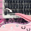 Fluffy Lash Clusters 440 PCS 12-20mm Mix False Eyelashes 80D&100D Individual Lashes D Curl Eyelash Clusters Soft Wispy Volume Eyelash Clusters DIY Lash Extension for Beginners, by Anforlin