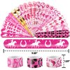 48 PCS Western Cowgirl Party Favors 24PCS Tattoos Stickers 24PCS Slap Bracelets Wristbands Perfect for Themed Birthday Party Favors Baby Showers or Classroom Rewards Ideal Decor and Gifts