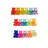 Handmade Colorful Resin Hair Clip Cute Gummy Bear Hair Pins Barrettes Candy Color Cartoon Animal Hairpin Hair Accessories for Women Jewelry (Bear B)