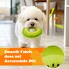 Lepawit Squeaky Dog Toys, Floating Dog Toys for Indoor or Outward Play, Swim Ring Design Interactive Dog Gifts for Small and Medium Dogs - Kiwifruit