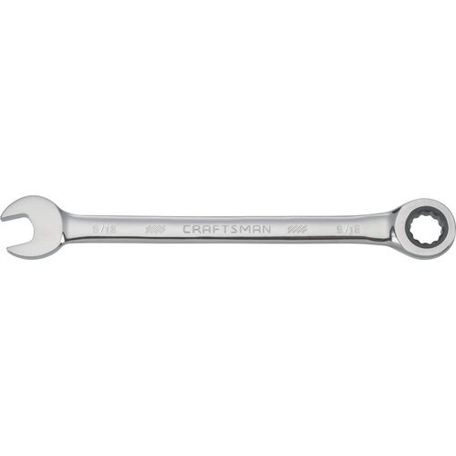 CRAFTSMAN Ratcheting Wrench, SAE, 9/16-Inch, 72-Tooth, 12-Point (CMMT42564)