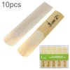 【The Best Deal】OriGlam 10pcs Alto Sax Saxophone Reeds 2.5 Reed, Alto bE Saxophone Reeds Lade Bamboo 2-1/2 Reed Strength 2.5 for Clarinet, Soprano or Alto Sax