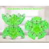 Magnetic Fidget Sphere Magnets Balls - Crystal Bright Green Holographic Glitter - Magnet Fidgets Toy - 12 Piece Set - Creativity Beyond Imagination, Inspirational, Recreational, Desk Toys for Adults