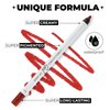 Lamel Gel Lip Liner - Long-lasting formula - Adds Colour & Texture to the Lips - Cruelty-free - Ruby red - N.411
