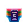 Party Essentials Salad/Snack Bowls, Hard Plastic, 10 oz, Assorted Neon