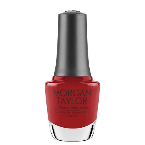 Morgan Taylor Nail Lacquer (Hot Rod Red) Red Nail Polish, Finger Nail Polish, Long Lasting Nail Polish, Red Nail Lacquer, Finger Nail Polishes, 5 ounce