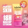 NYX PROFESSIONAL MAKEUP Blurscreen SPF 30 Primer, 3-in-1 Blurring Makeup Primer with Sunscreen, Vegan Formula with No White Cast or Greasy Feeling