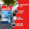 Loctite Glass Glue, Dishwasher Safe, Dries Clear & Fast Bonding, Works on Tinted Glass, Plastic & Metals - 0.07 Oz Tube, 1 Pack