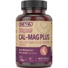DEVA Vegan Calcium Magnesium Supplement Plus, Zinc, Vitamin C, Vitamin D, Vitamin K, Boron, Sugar Free & Gluten Free, 90-Tablets