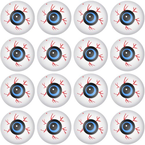 Boao 20 Pieces Halloween Eyeballs Plastic Scary Eyeballs Halloween Skeleton Eyeballs Horror Props...