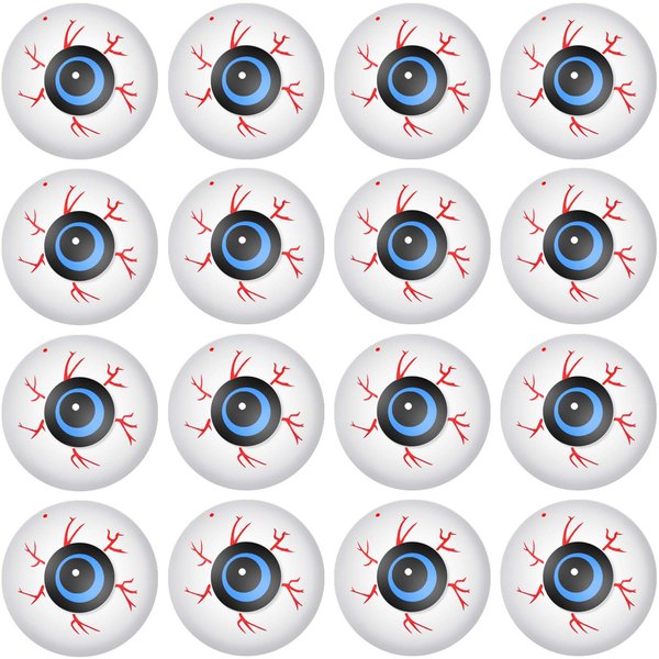 Boao 20 Pieces Halloween Eyeballs Plastic Scary Eyeballs Halloween Skeleton Eyeballs Horror Props for Halloween Party Decorations