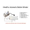 HimaPro Automatic Bobbin Winder for Sewing Machine Electrical Bobbin Winder Electric Bobbin Winder - Adjustable Bobbin Slot - Fast and Efficient Winding Experience