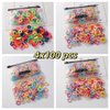 400pcs Colorful Elasticity Hair Ties for Toddler and Little Girls,Toddler Rubber Bands for Hair,Kids Elastic Hair Ties no Damage,Small Hair Ties,Colorful Hair Ties