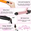 Wand Curling Iron Set, SEIPIKOL 6 in 1 Hair Straightener and Curler, 3/4 to 1 1/2 inch Ceramic Barrel Hair Curlers, Auto Off, Dual Voltage Hair Styling Hot Tools, Curling Wave Wand with Flat Iron