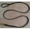 Black Dog Leash 6 Foot 5/8" Wide Beta Biothane