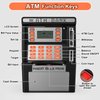 Heuceou ATM Piggy Bank for Kids, Upgraded Power-Off Memory Function for Real Money Safe with Debit Card,Coin Recognition,Bill Feeder,Balance Calculator, Kids ATM Machine for Boys Girls