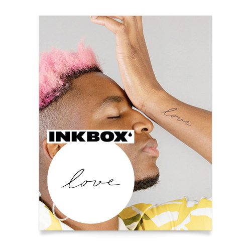 Inkbox Temporary Tattoos, Semi-Permanent Tattoo, One Premium Easy Long Lasting, Water-Resistant Temp Tattoo with For Now Ink - Lasts 1-2 Weeks, Utopia, 3 x 3 in