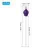 PATIKIL 3" Skull Sewing Pins, 8Pcs Steel Straight Pins with Skull Head for Fabric DIY Decoration Crafting Quilting Sewing Supplies, Purple