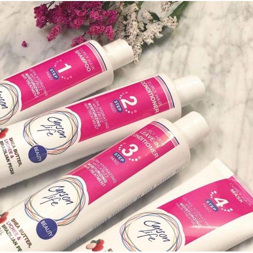 Carson Life Curly Hair Conditioner Paraben and Sulfate Free - 10 Oz - Designed For Curly & Wavy Hair - Shea Butter For Hydration, Anti Frizz, Shine and Bounce (Single)