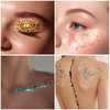 Teenitor Body Glitter Face Glitter Makeup Festival Glitter Gel, 12 Colors Face and Body Glitter Gel, Hair Glitter Gel, Glitter Gel Makeup, Glitter for Face and Hair, Body Makeup