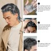 Temporary Silver Gray Hair Color Dye Wax for Kids & Men Women, Washable Hair Dye Styling Clay Party Hair Makeup Gifts for 3 4 5 6-8-10-12 Years Old Girls Kids & Men Women