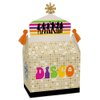 Big Dot of Happiness 70’s Disco - Treat Box Party Favors - 1970s Disco Fever Party Goodie Gable Boxes - Set of 12