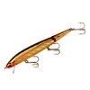 Rebel Lures Jointed Minnow Crankbait Fishing Lure, Gold/Black, 4 1/2 in, 7/16 oz