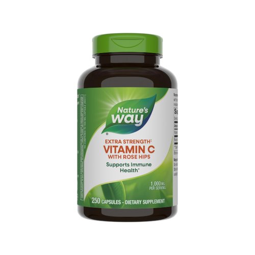 Nature's Way Vitamin C with Rose Hips; 1000 mg Vitamin C per Serving; 250 Capsules