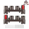 RTop Docking Station Accessory Holder Attachments Organizer for Dyson V15 V7 V8 V10 V11 SV10 SV11 Vacuum Cleaner (2 Pack, 10 Storage Adapters)