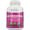 Purely Holistic Resveratrol 1450mg, 90 Servings, Trans-Resveratrol Antioxidant Supplement with Vitamin C and Polyphenol Complex, 180 Vegan Capsules, Promotes Anti Aging & Cardiovascular Health