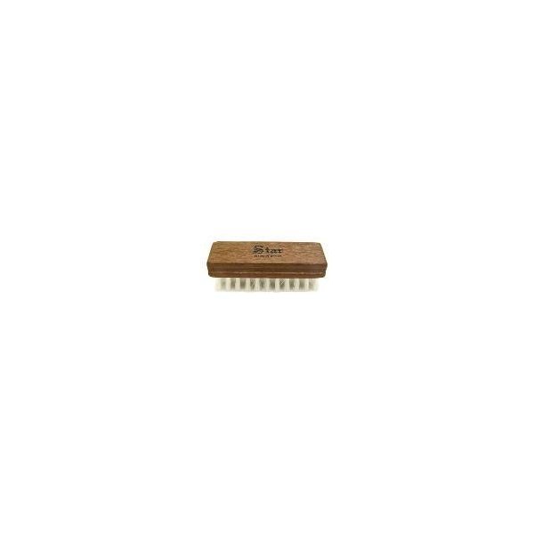 Nylon Suede Brush Wooden Handle