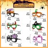 Bluegogo Halloween Glasses Glitter Halloween Party Decorations Halloween Eyeglasses Halloween Party Decorations for Kids