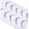 False Eyelashes Bottom Lashes Wispy Natural Mink Lashes Clear Band DIY Lashes Reusable Soft Handmade Lashes Pack