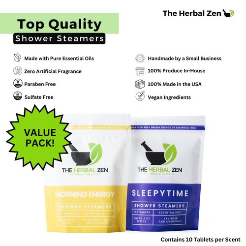 Aromatherapy Shower Steamers Gift Set, Shower Bombs Made in the USA, Relaxation Gift for Women, Lavender Shower Steamers for Women, Eucalytus Shower Steamer, Made in USA Birthday Gifts