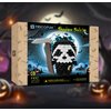 Tricofun Halloween 3D Soft Building Blocks, Soft Assembling Building Kits Pressure-Relief Toys Interlocking Block Sets (Shadow Skeleton)