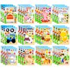 24 Sheets 8.3''×5.9'' Make Your Own Farm Animals Stickers for Toddlers Kids Party Favors, Make a Face Stickers for Kids Activities Supplies Crafts