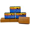 DST For Darker Skin Tones African Style Artisan Black Bar Soap with Sea Salt, Olive Oil, Coconut Oil and Shea Butter - Old Harbor Oud 3-Pack (4.5oz each)