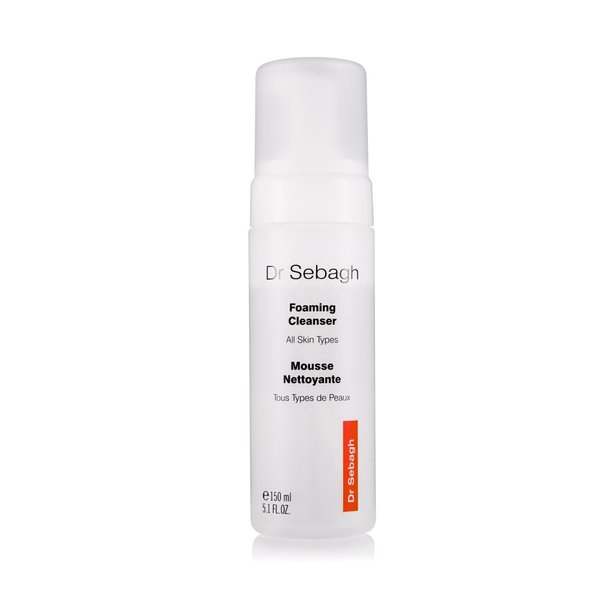 Dr Sebagh - Foaming Facial Cleanser [ALL SKIN TYPES] - Cleansing Foam Purifying & Toning - Foaming Face Wash Cleanser for Women & Men - Daily Facial Foam Cleanser - Face & Skin Cleanser (5.1 fl. Oz.)
